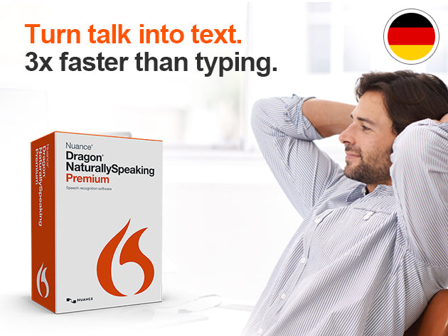 Nuance Dragon NaturallySpeaking Premium 13 Lifetime License (Instant Download)