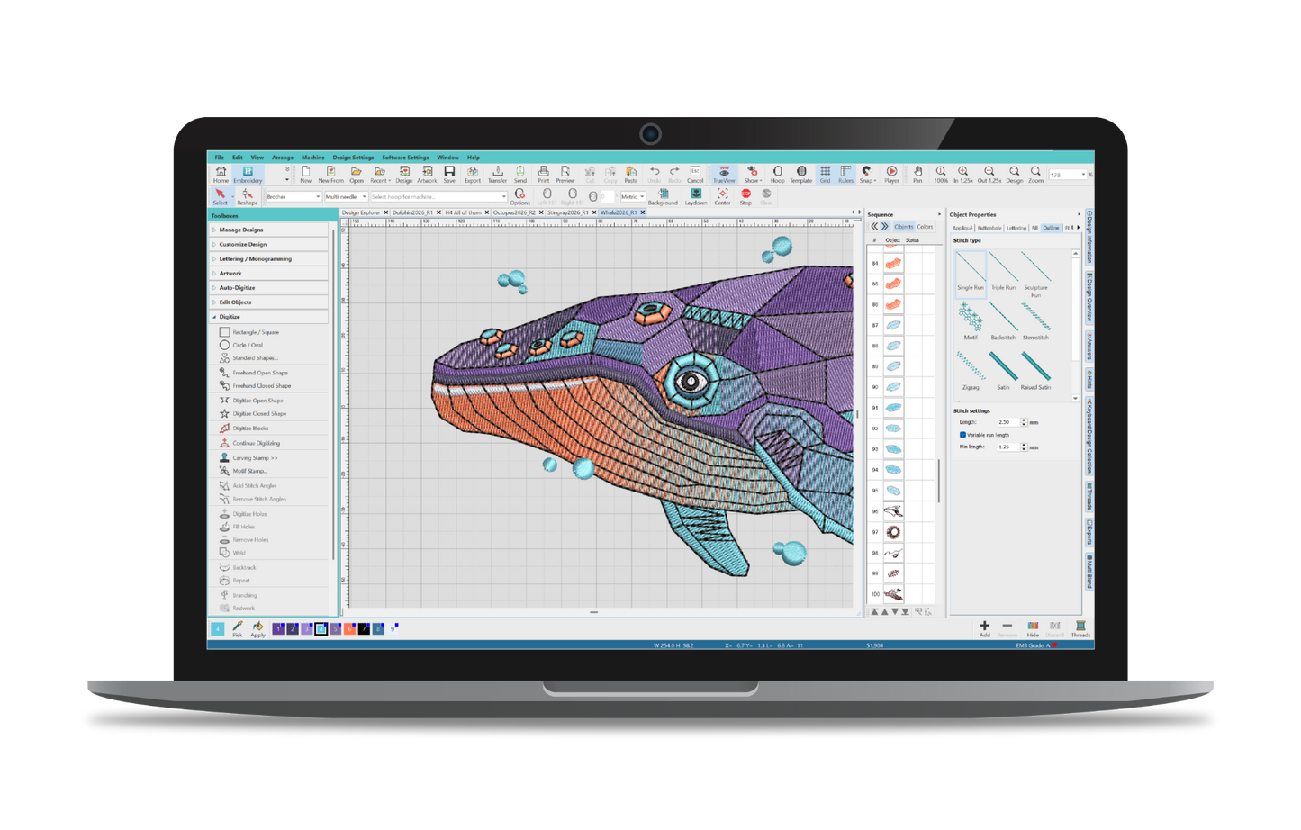 Hatch 2 Embroidery Software Lifetime License (Instant Download)