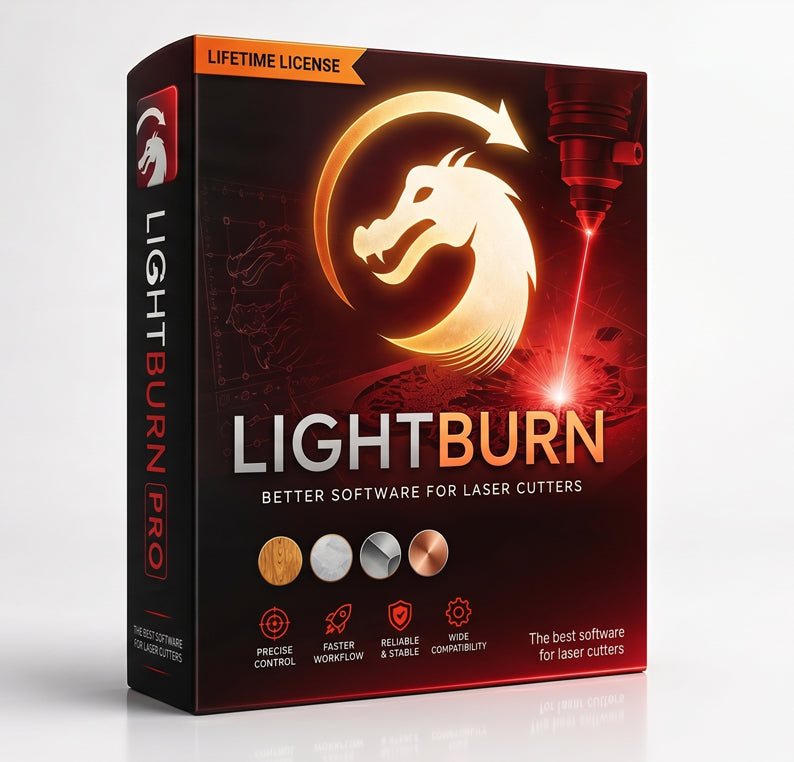 LightBurn Laser Engraving Software | Lifetime Access | Instant Download