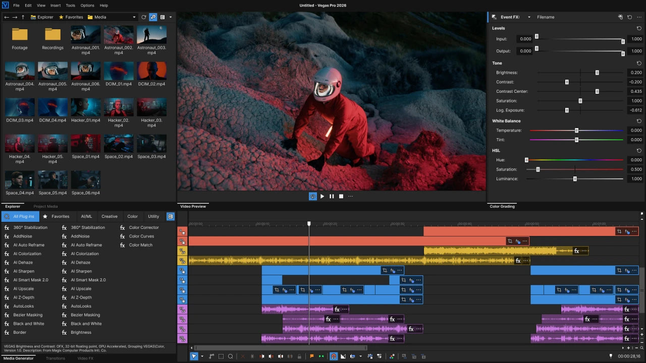 MAGIX VEGAS Pro 22 (Instant Download)