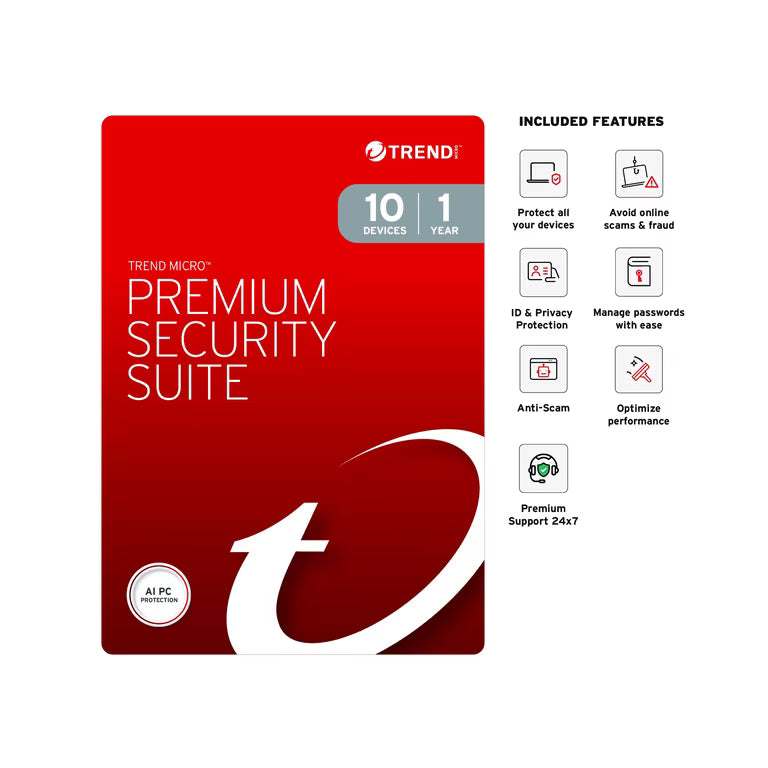 Trend Micro Max Premium Security 10 User