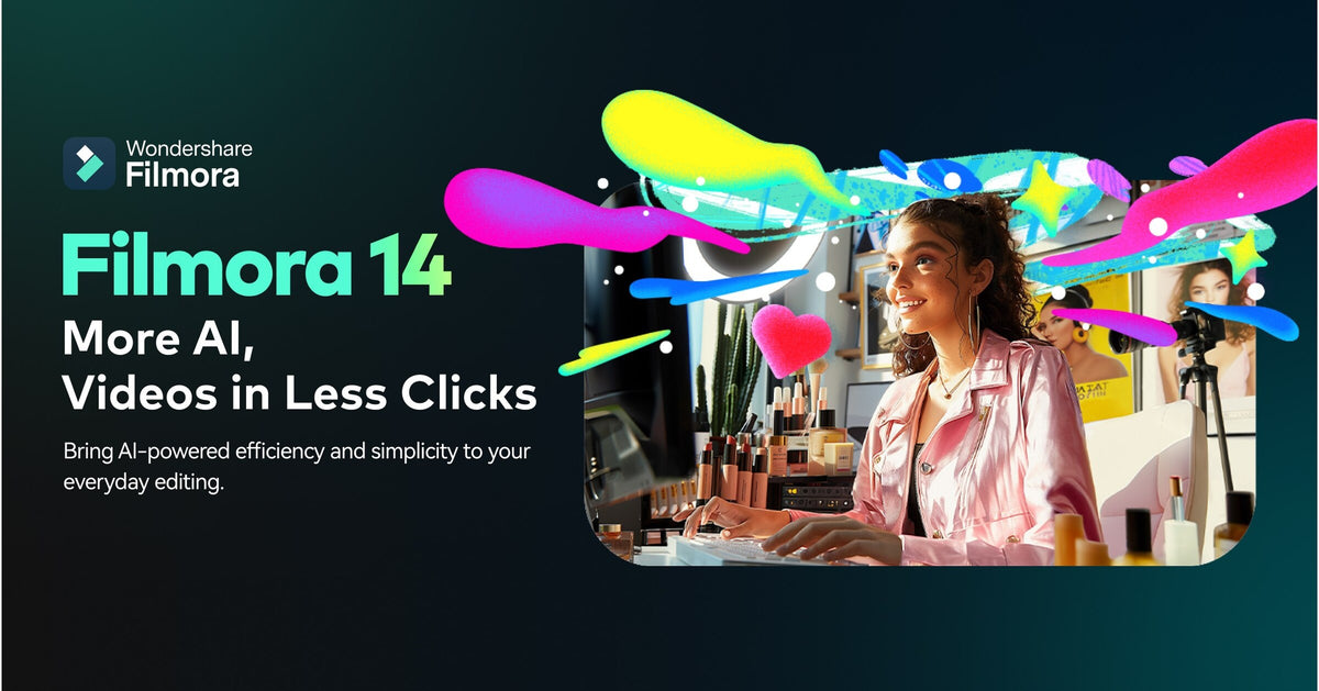 Wondershare Filmora 14 Lifetime License (Instant Download)