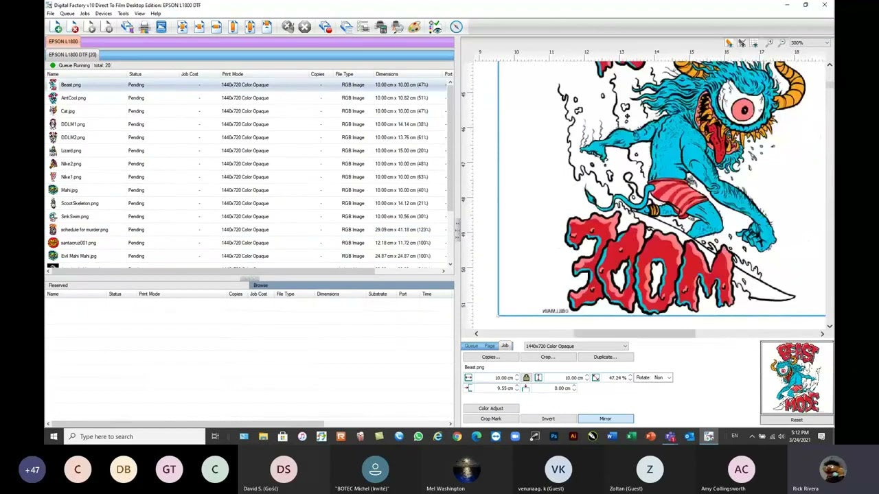 Digital Factory Cadlink 10 DTF Software | Professional Print RIP Tool - Instant Download